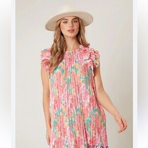 NWOT FANTASTIC FAWN MULTICOLOR DRESS